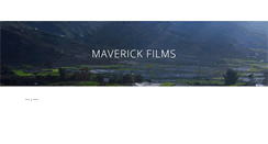 Desktop Screenshot of maverickfilms.com